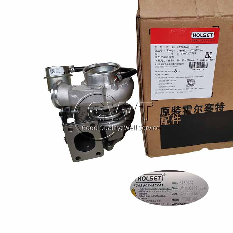 Holset HE200WG 3780332 3780333 QSD4 Genuine Cummins Turbocharger